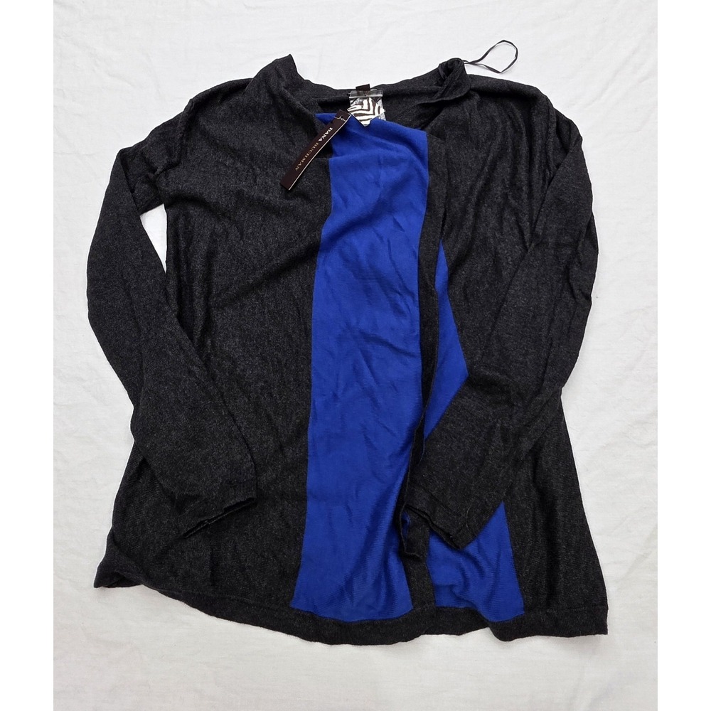 Dana Buchman Women's Gray‎ Blue Cardigan Size XS New With Tags